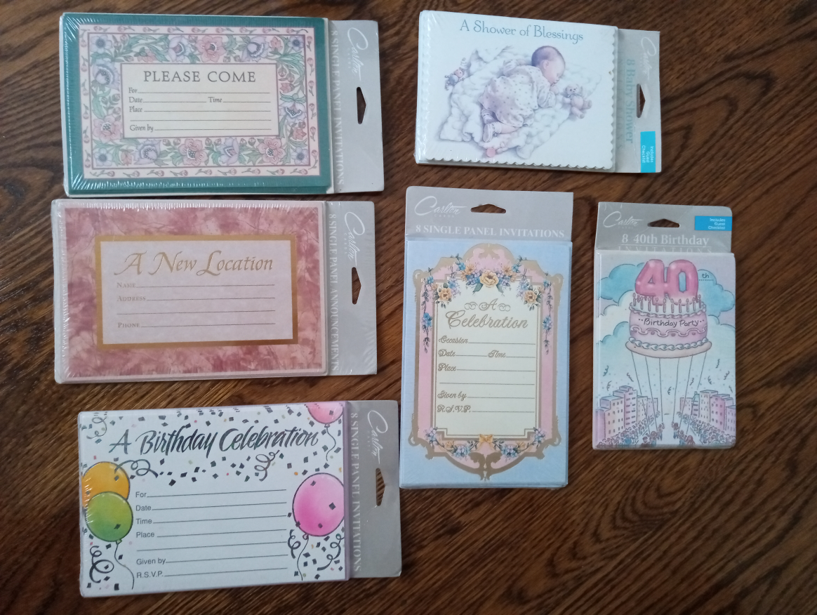Invitations 🥕