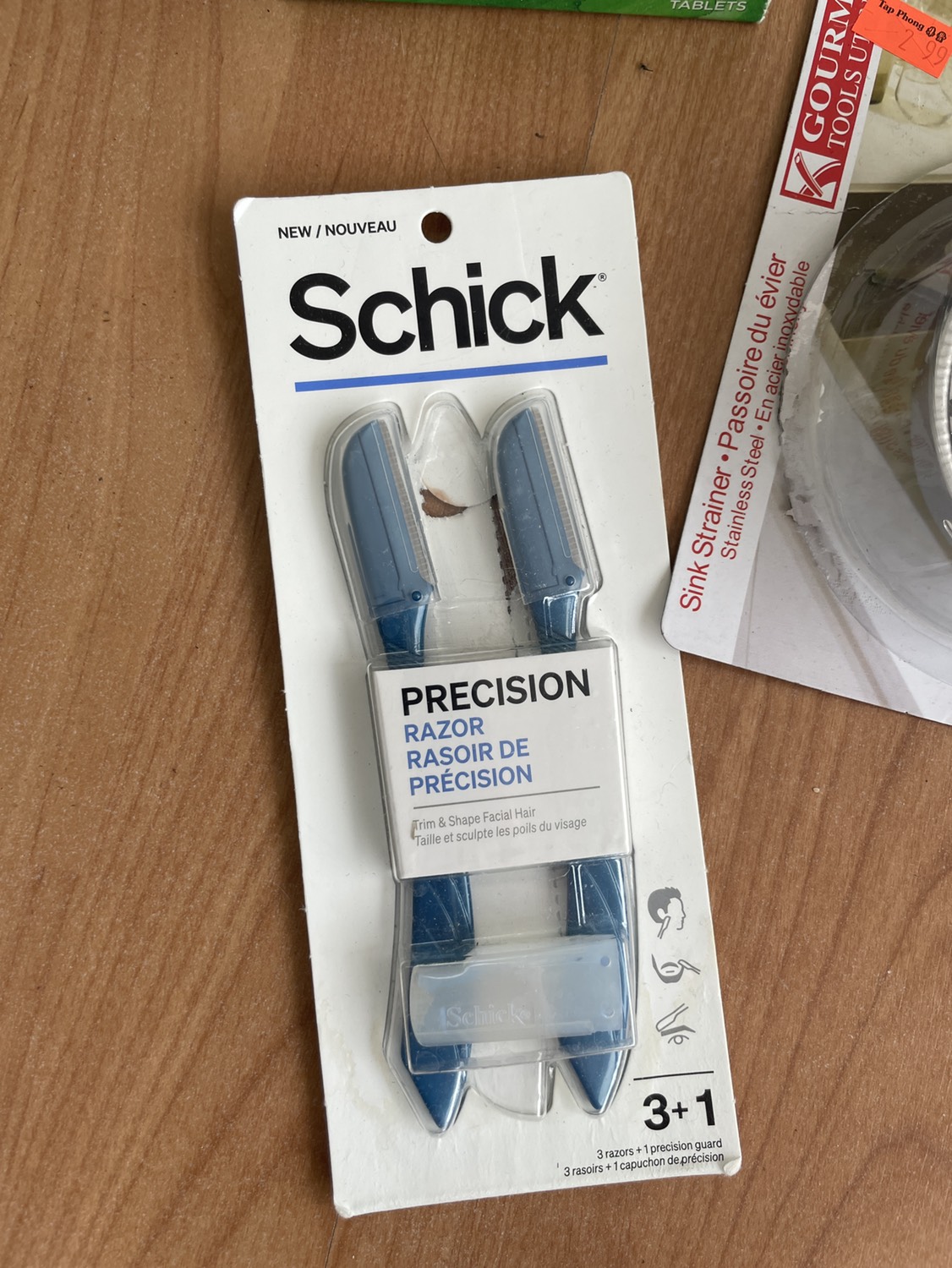 #freecycle polident, schick razors, sink plug image indicator(3)