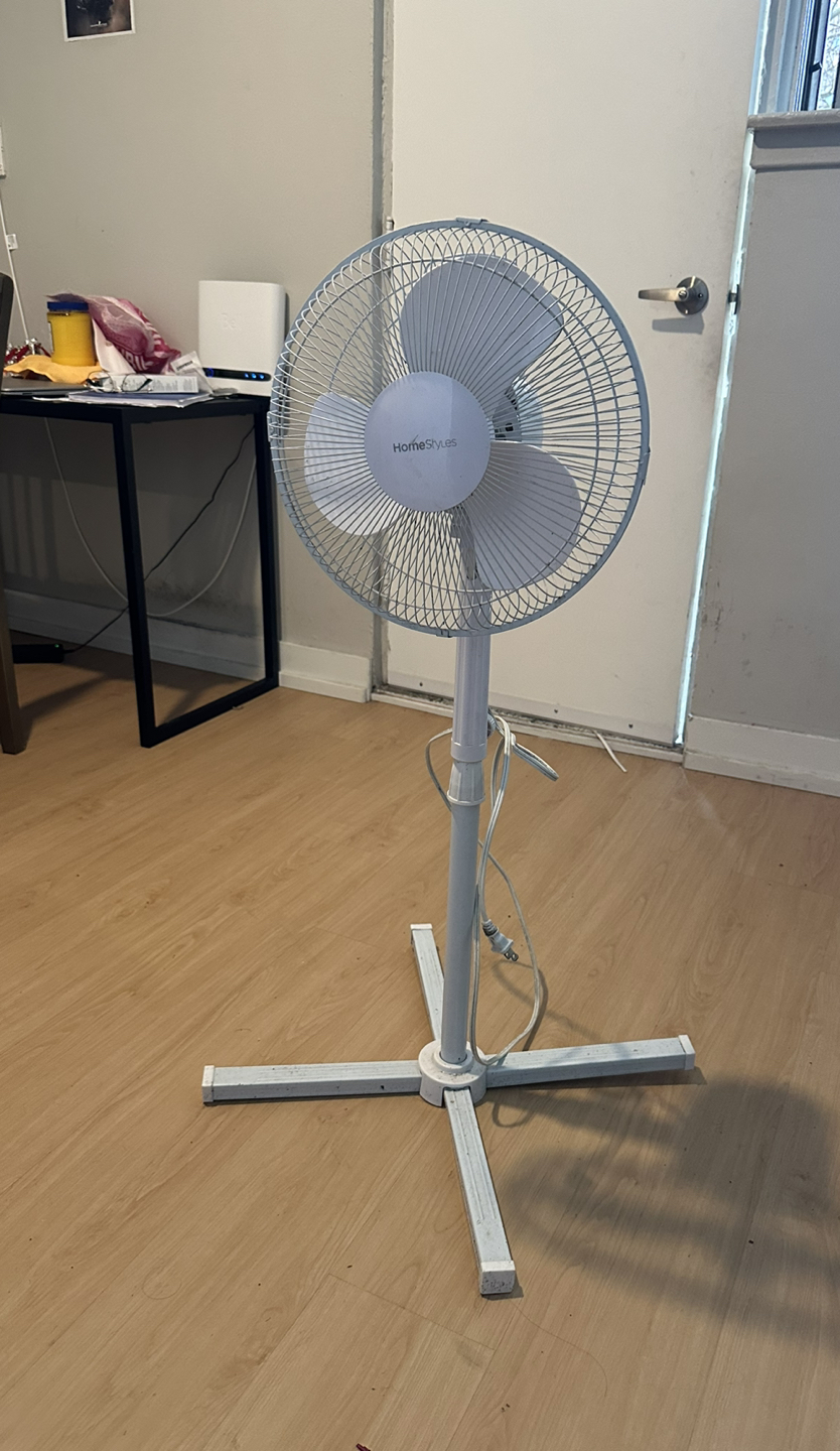 White fan available for pick up near Lansdowne and Dundas thumbnail