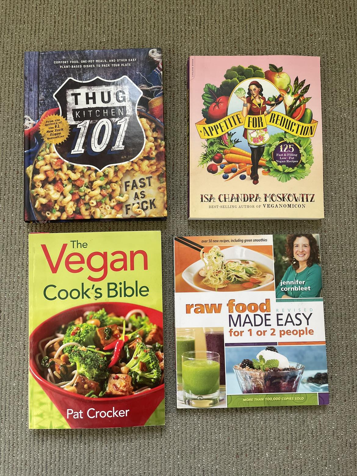 Vegan cookbooks