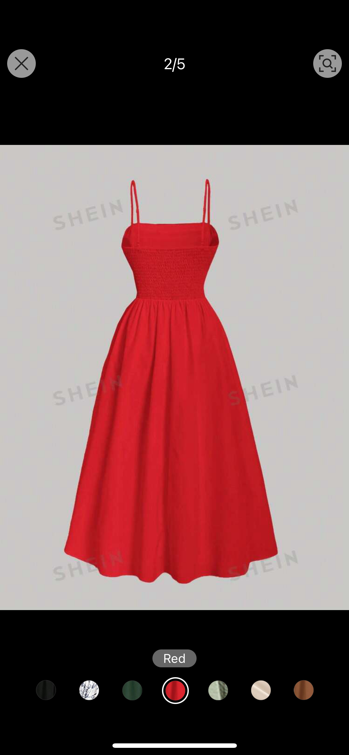 Medium size cami dress