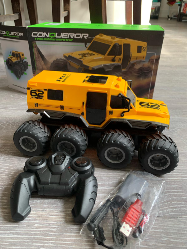 8 whell  amphibious truck both for land and water image indicator(2)