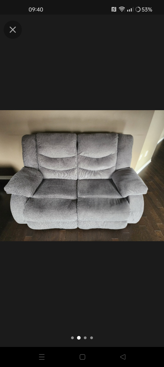 Ashley Love Seat Recliners (2 Seat) - Moving Sale ! - photo 3