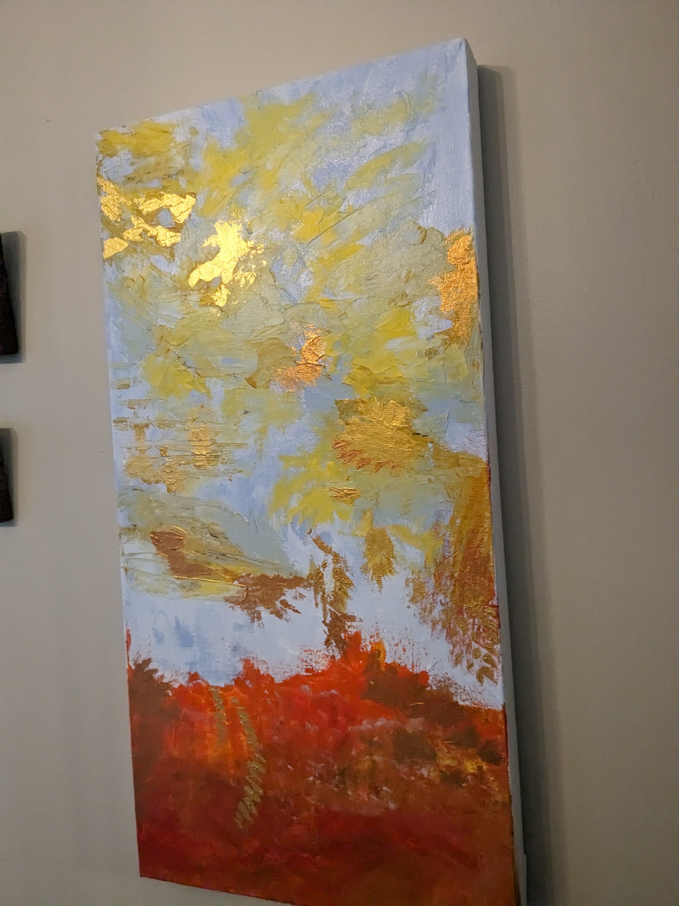 abstract art - acrylic and metallics image indicator(3)