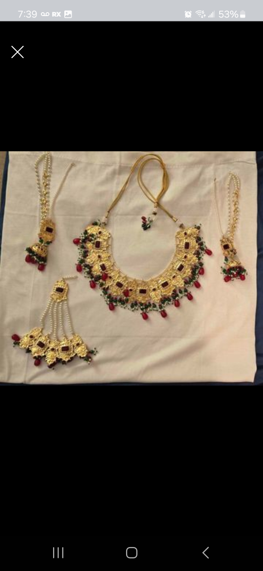 bridal jewelry set thumbnail