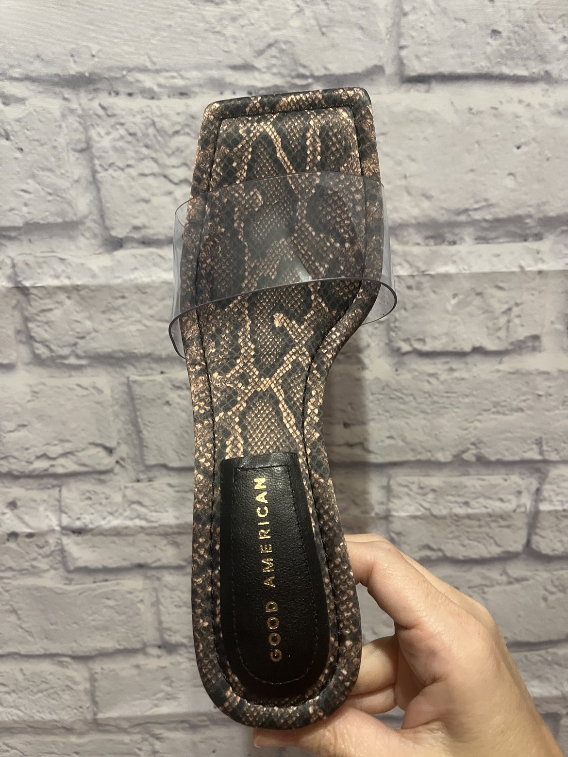 New Good American Shoes Size 6 image indicator(7)