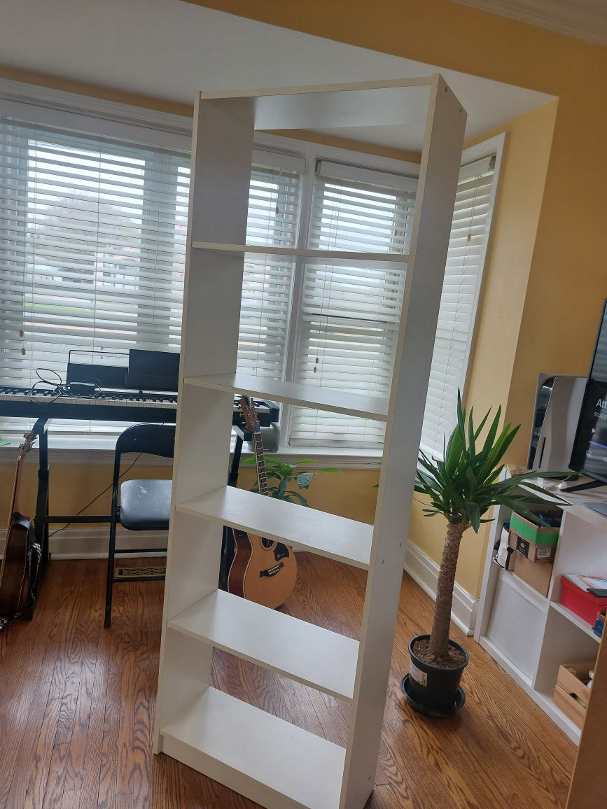 Ikea bookcase Finnby white
