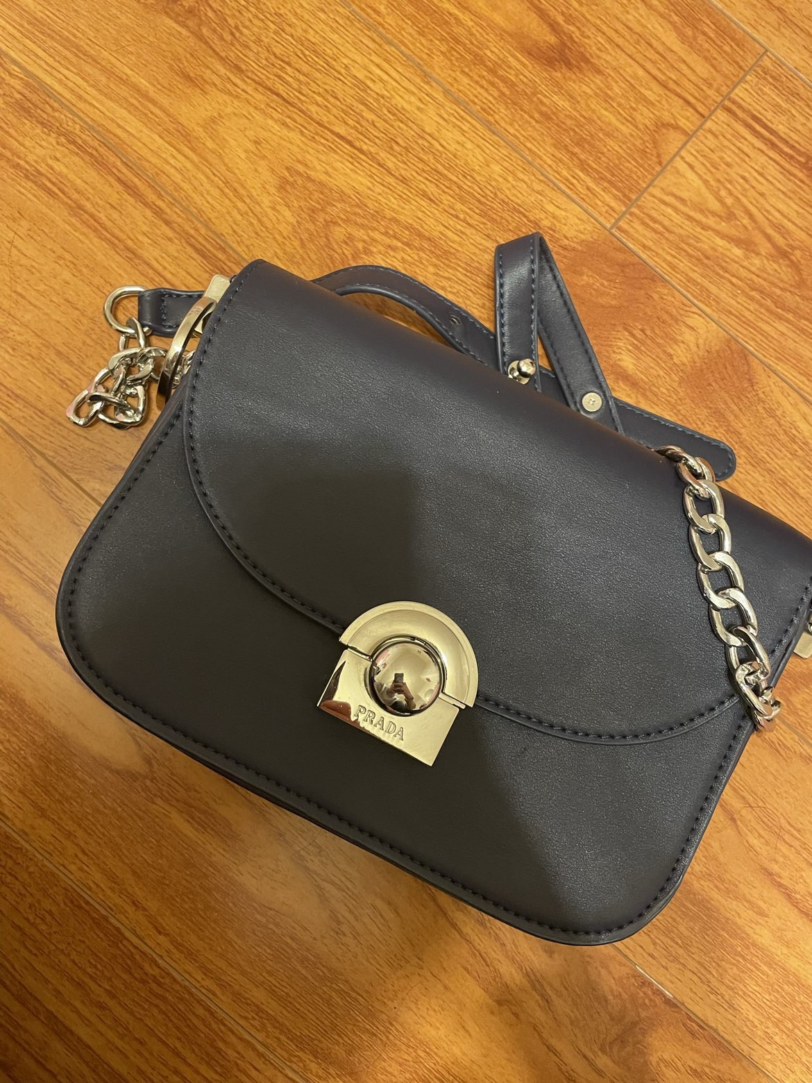 Prada Navy Blue Bag