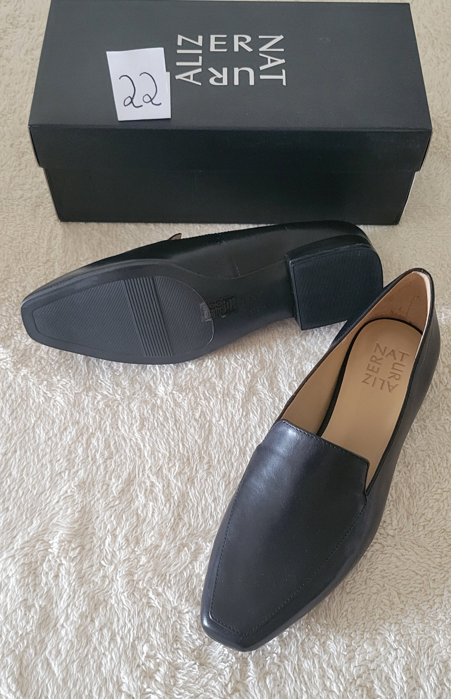 Naturalizer Women's Shoes/ Black Leather shoes image indicator(3)