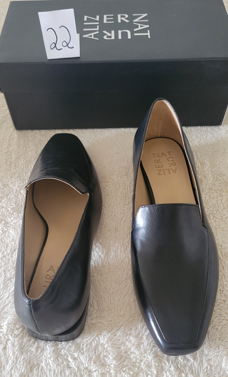 Naturalizer Women's Shoes/ Black Leather shoes image indicator(4)