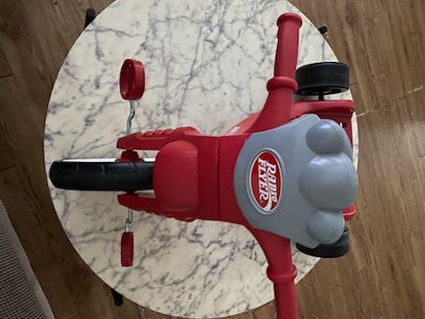 Red Radio Flyer Big Wheel Trike Adj. Seat w/ lights & sound - photo 3