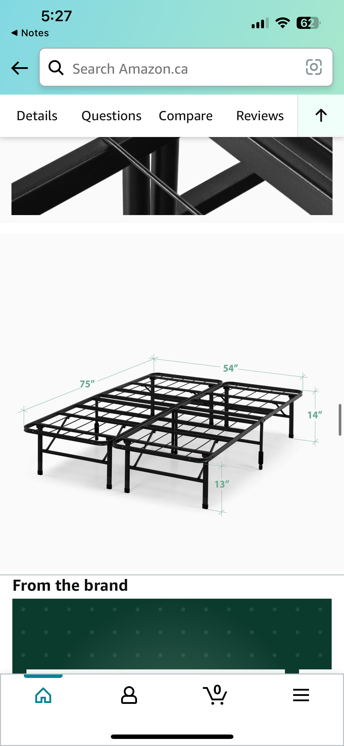 Double mattress with frame - photo 5