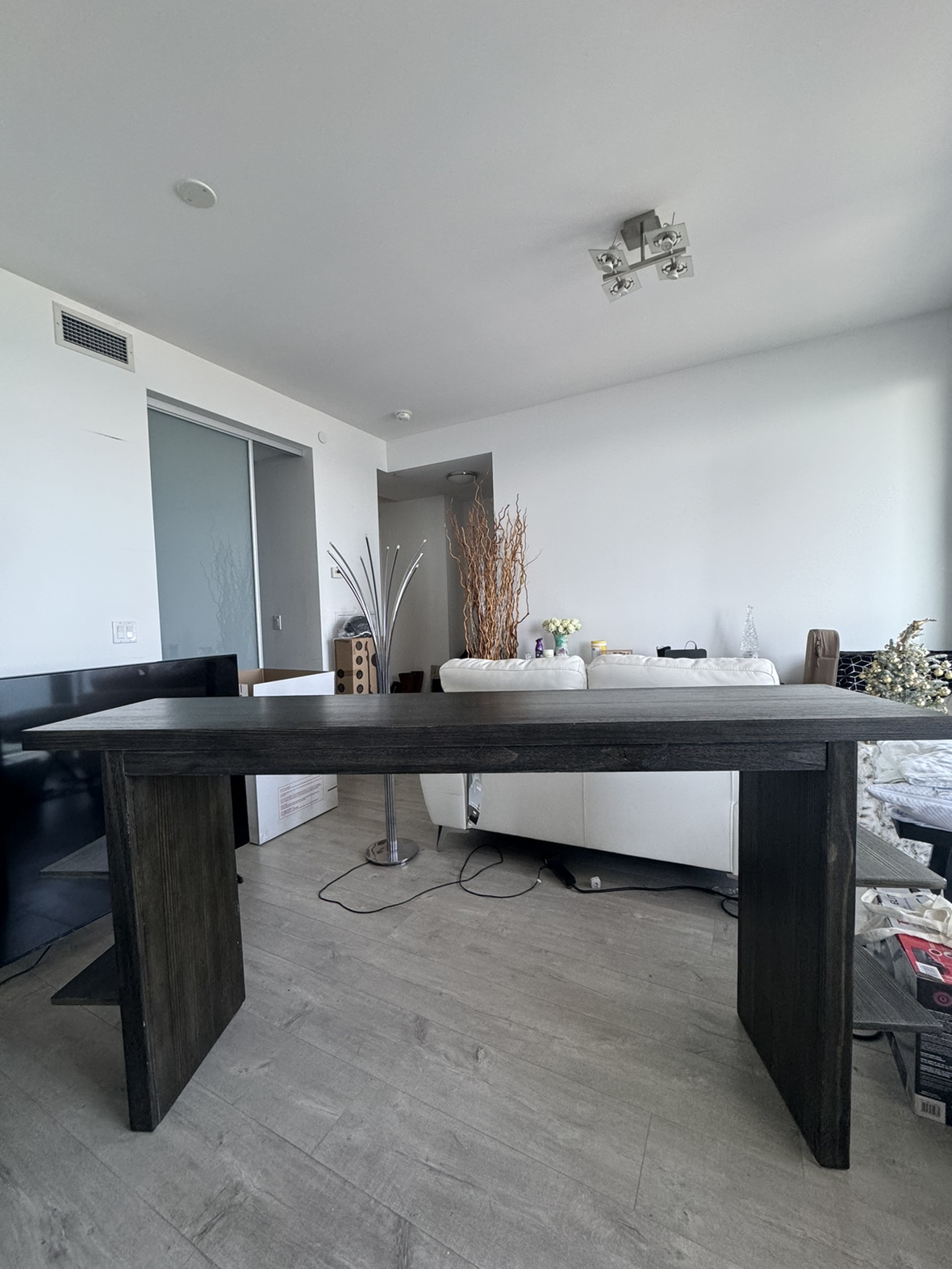 Ashley Solid Wood Console Table