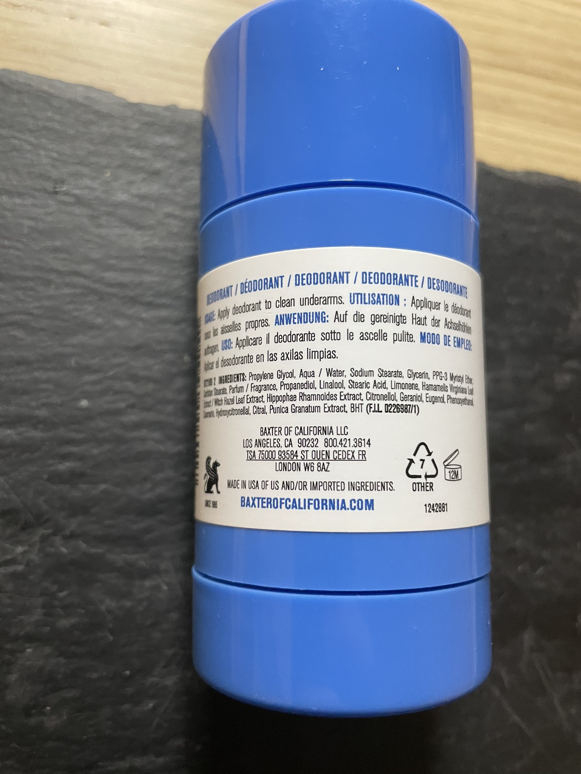 Men’s Deodorant Baxter of California image indicator(3)