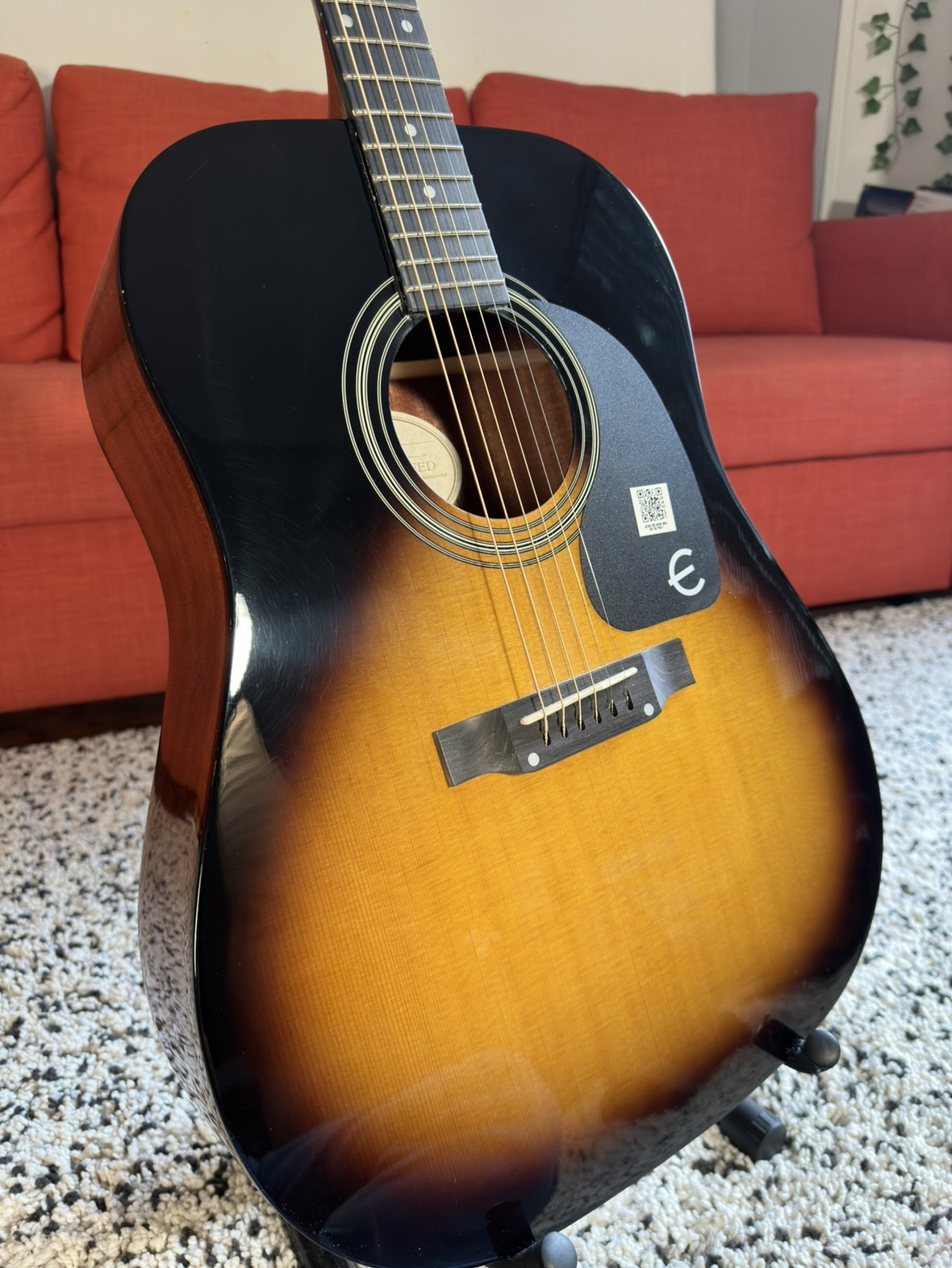 Epiphone Pro-1 Plus Acoustic Guitar - photo 3