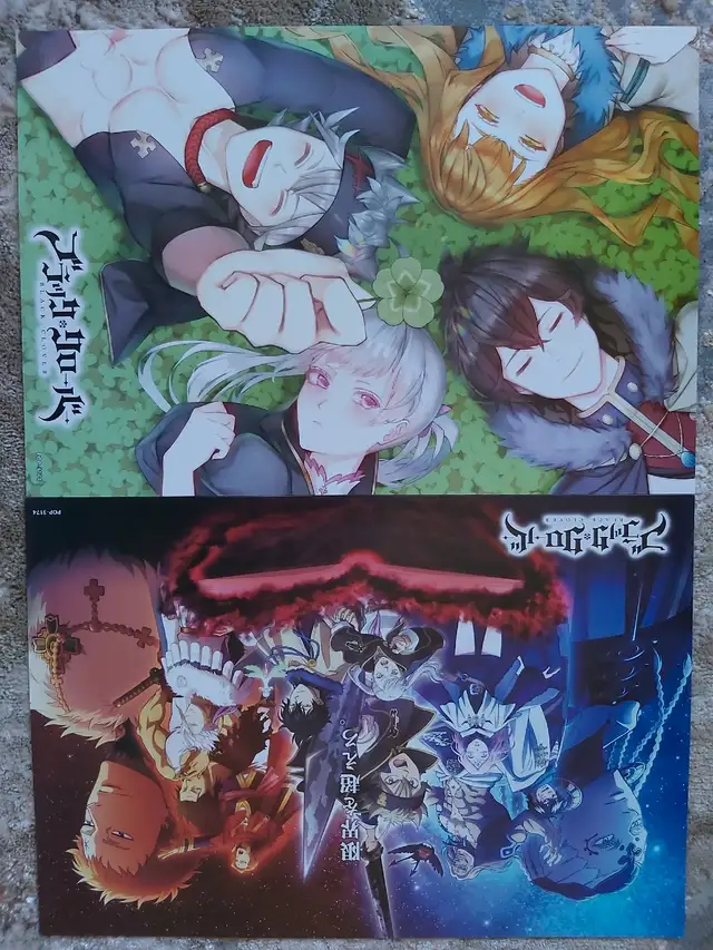 BLACK CLOVER ANIME POSTERS - photo 3