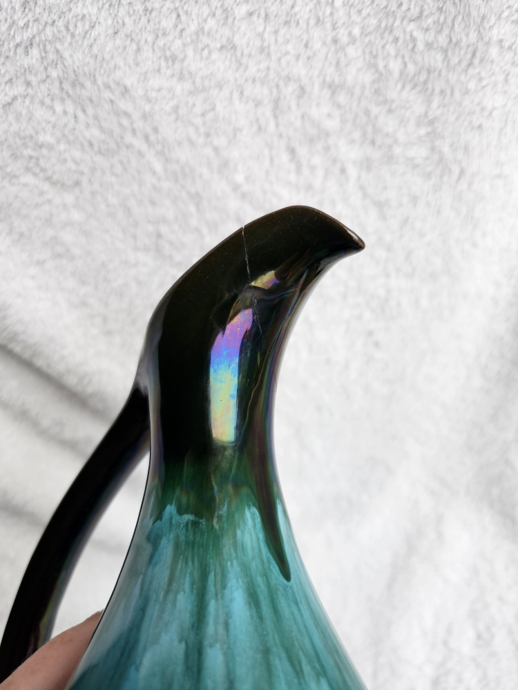 Vintage Blue Mountain Pottery Ewer Pitcher #freecycle image indicator(6)