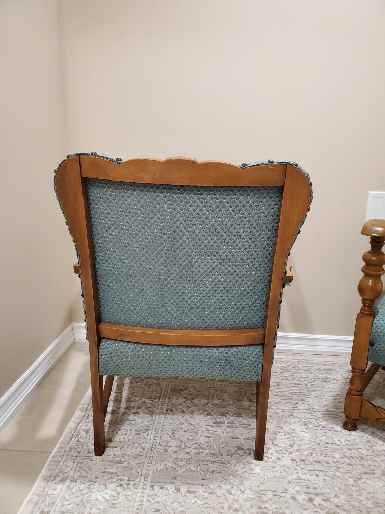 Solid wood & upholstery Dutch made chairs image indicator(2)