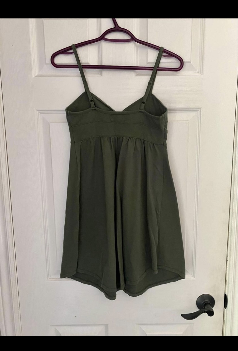 Army Green Summer Dress image indicator(2)