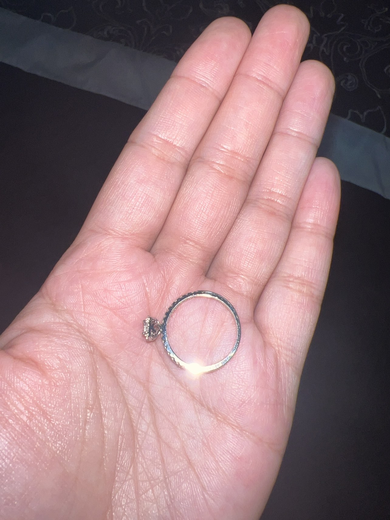 Lukfook White Gold Ring - photo 3