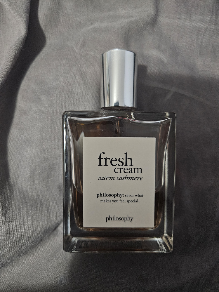 Fresh creme warm cashmere perfume by philosophy