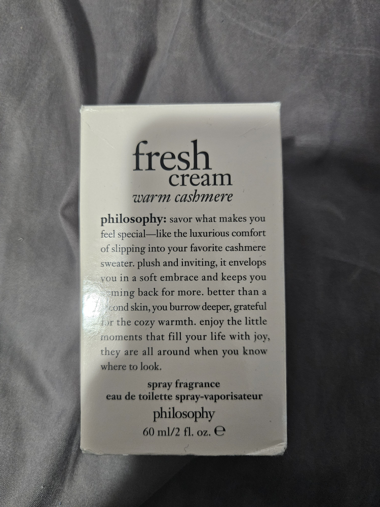 Fresh creme warm cashmere perfume by philosophy - photo 3