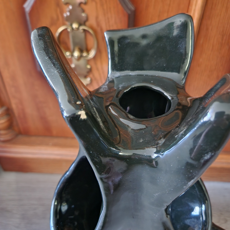 Drip glaze ceramic planter - photo 2