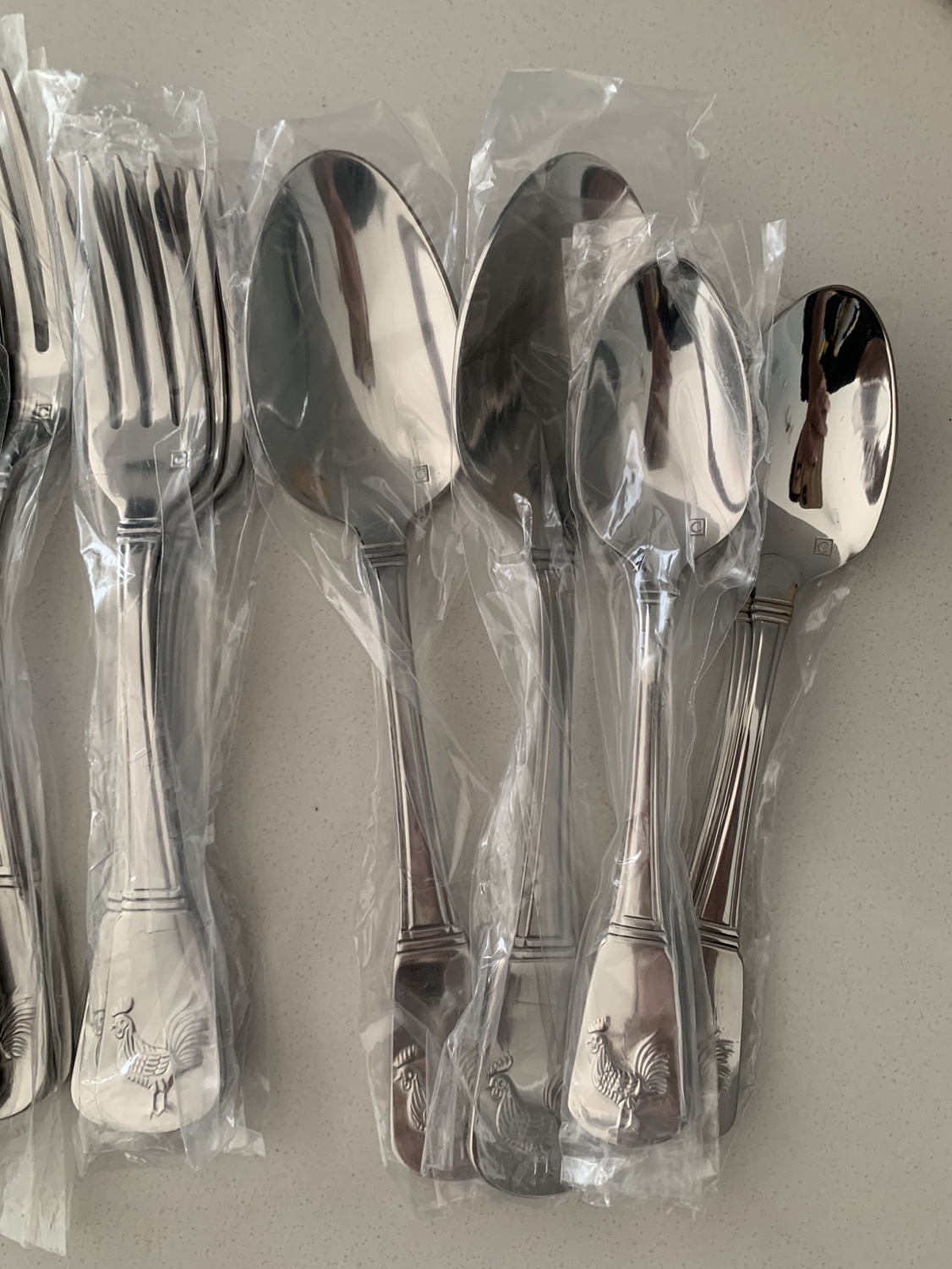 18 Piece Cuisinart New Silverware - photo 4