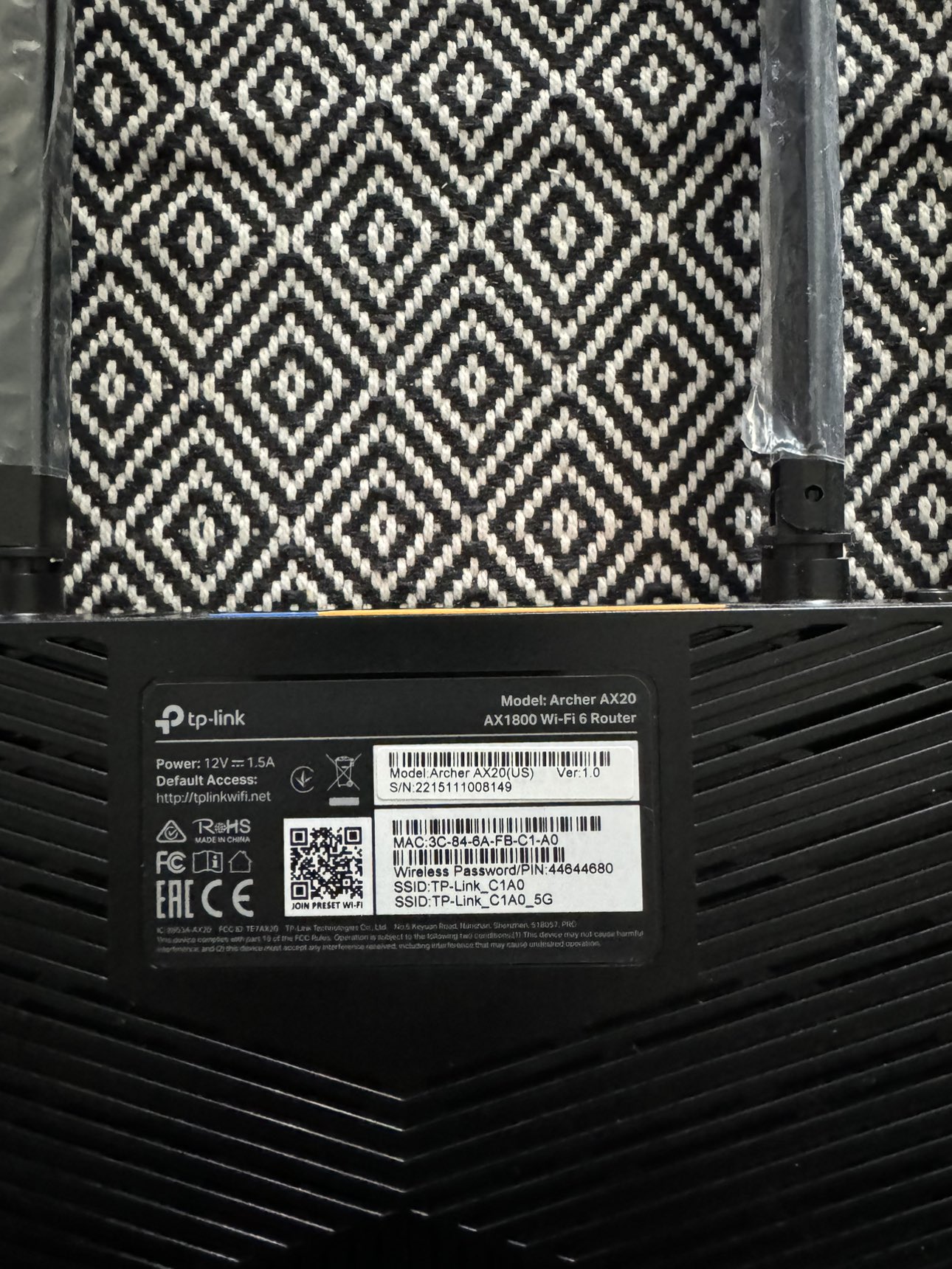 TP-Link AX1800 WiFi 6 Smart WiFi Router - photo 3