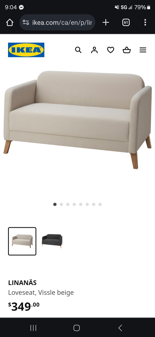 Sofa Ikea Linanas image indicator(3)