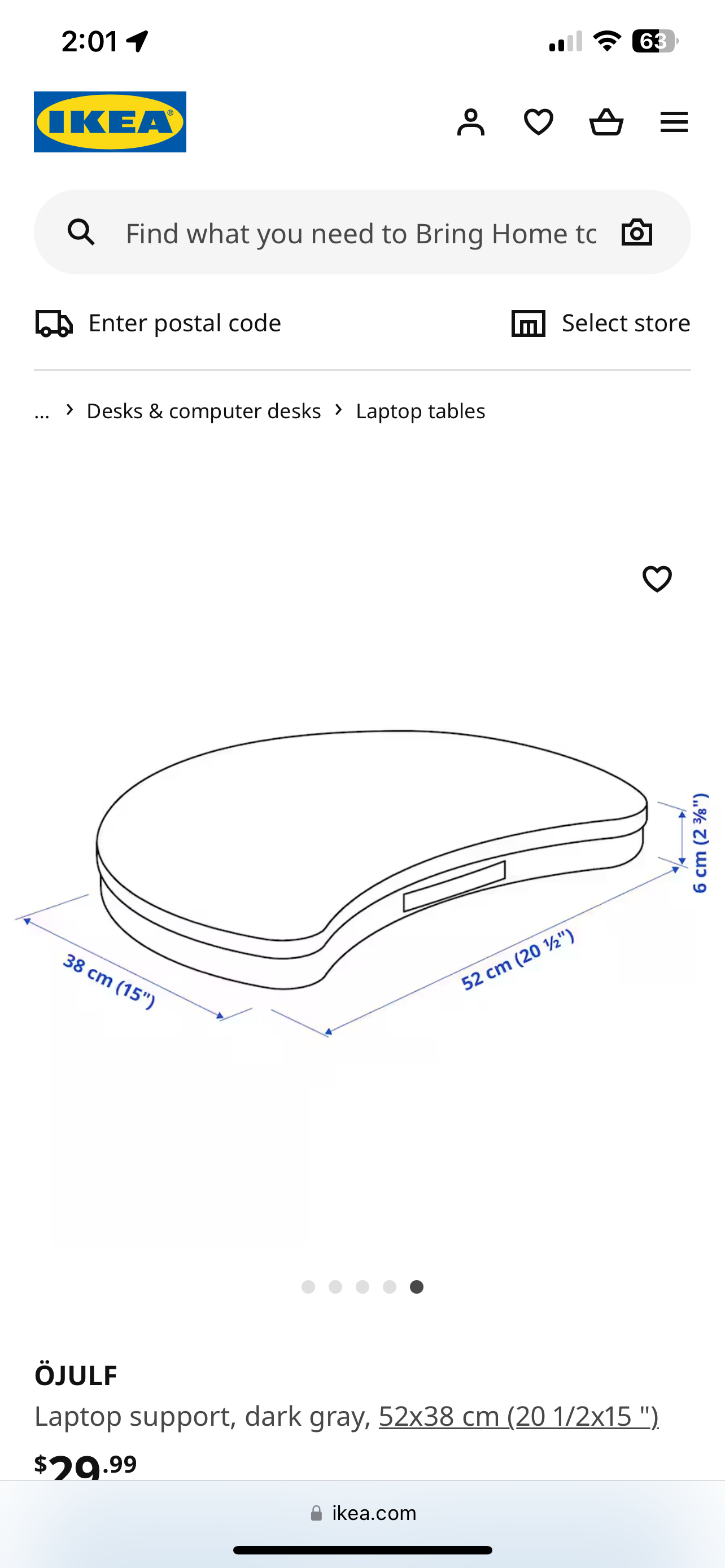 Laptop Lap Support Cushion image indicator(3)