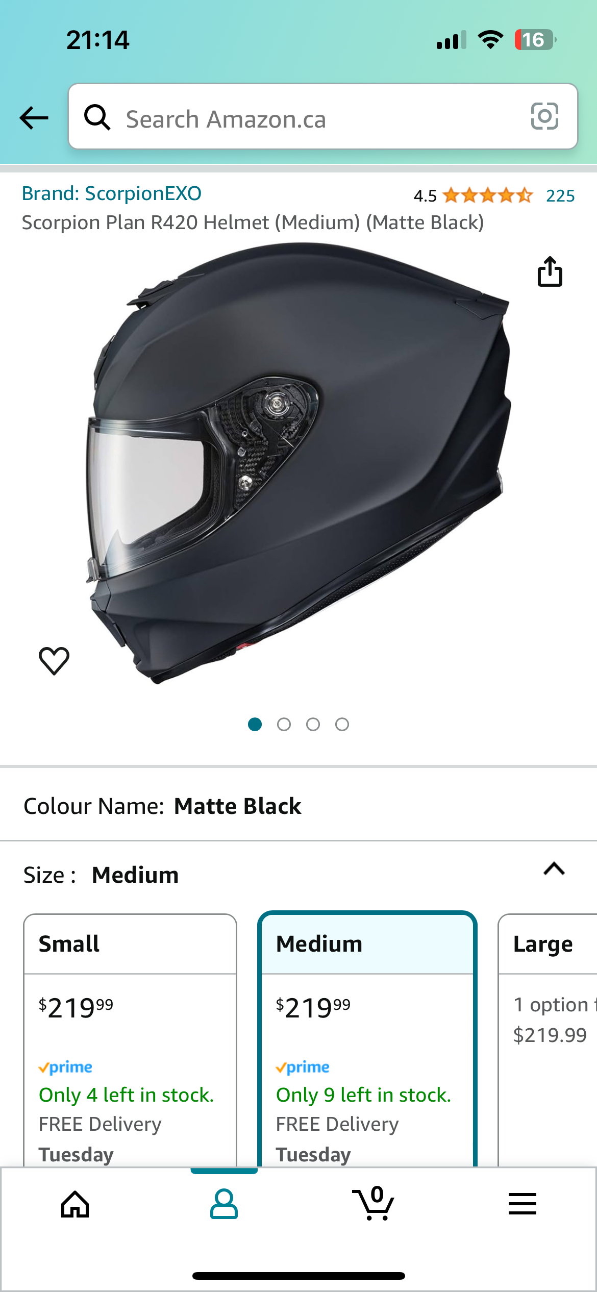 Scorpion Motorcycle Helmet - photo 4