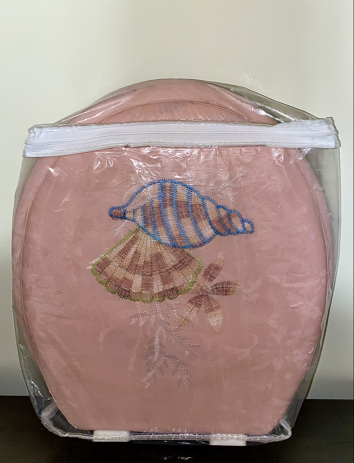 AOLAN Fashion Soft Toilet Seat. Foam Cushioning. NEW thumbnail