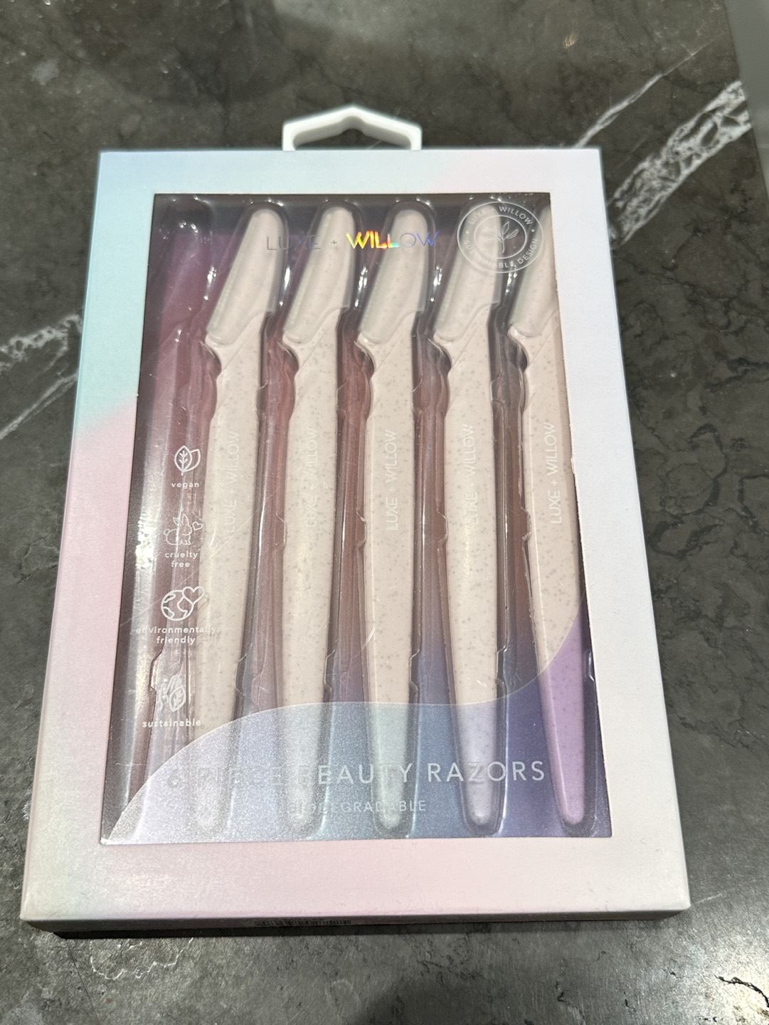 4 Brandnew Biodegradable Razors  #freecycle thumbnail