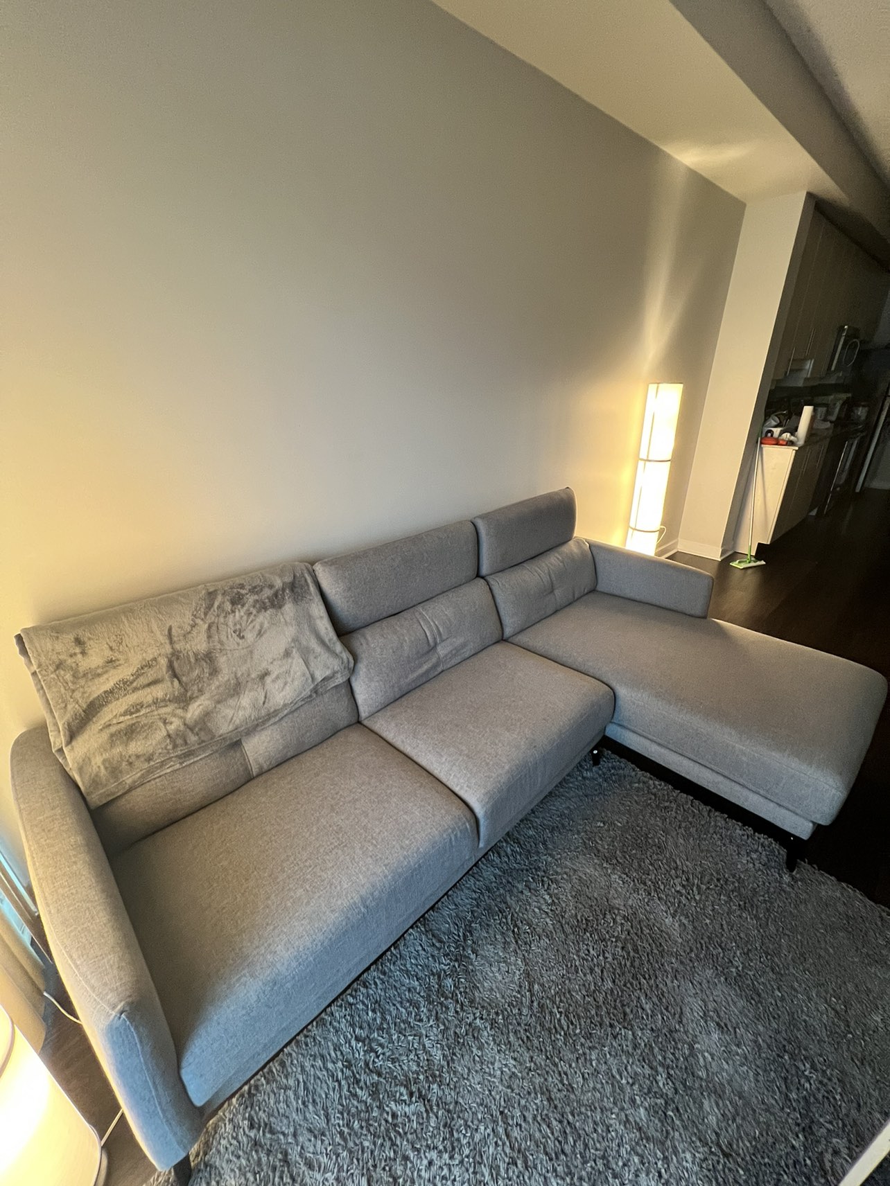 Structube L shaped sectional for sale - photo 2