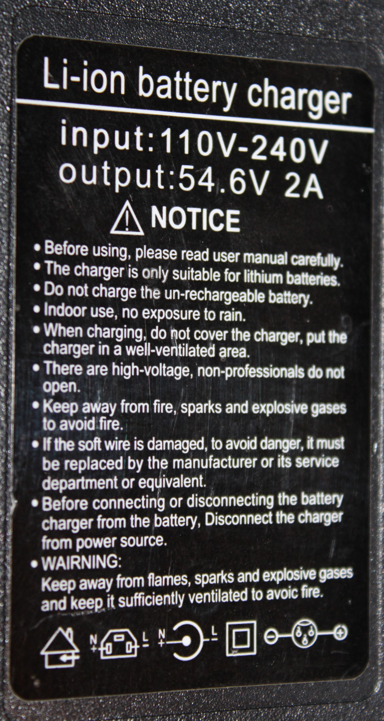 Ebike/Scooter Charger image indicator(4)