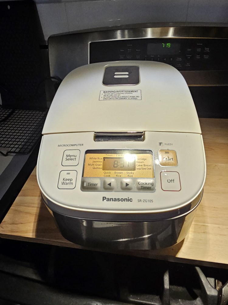 Panasonic  5 cup rice cooker
