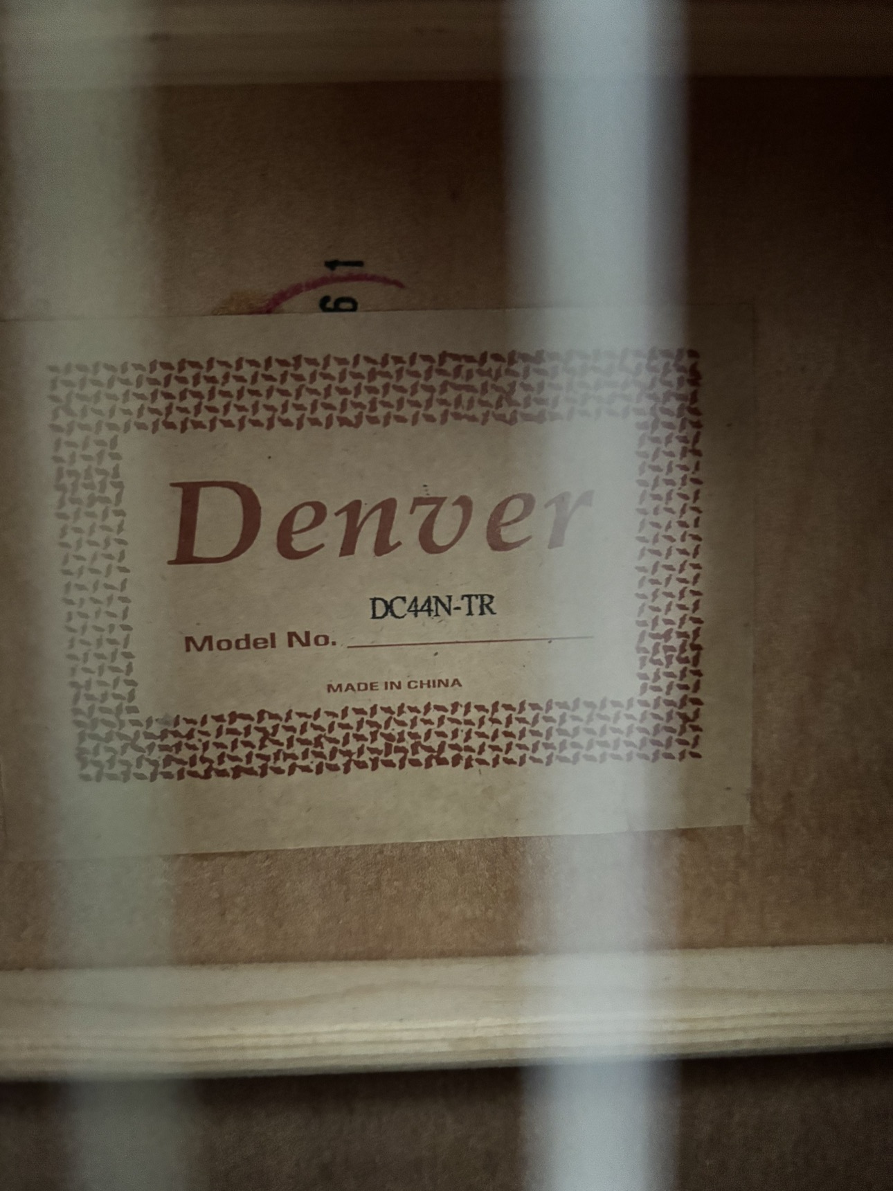 Denver Acoustic Guitar - photo 3