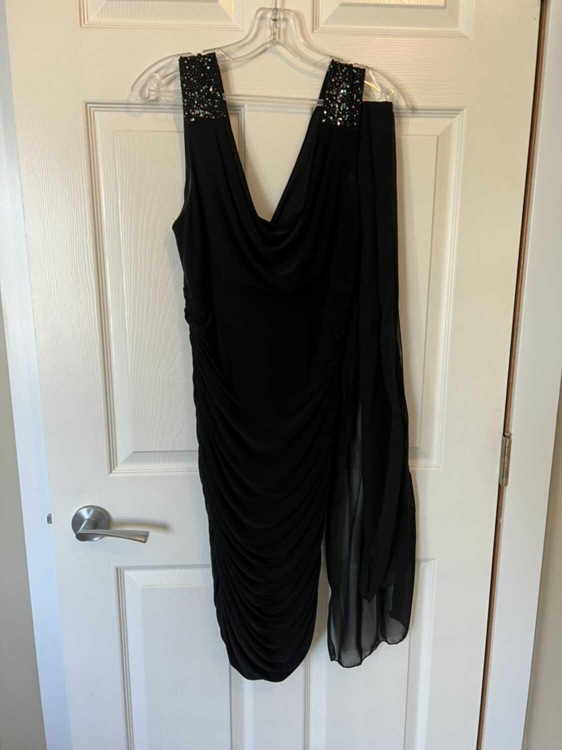 Sz large black dress thumbnail