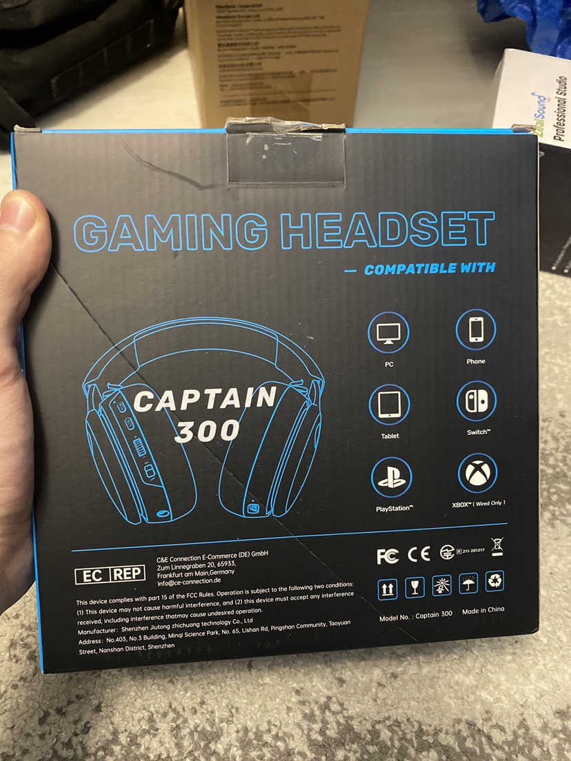 Gaming Headset Captain 300 (White) - photo 2