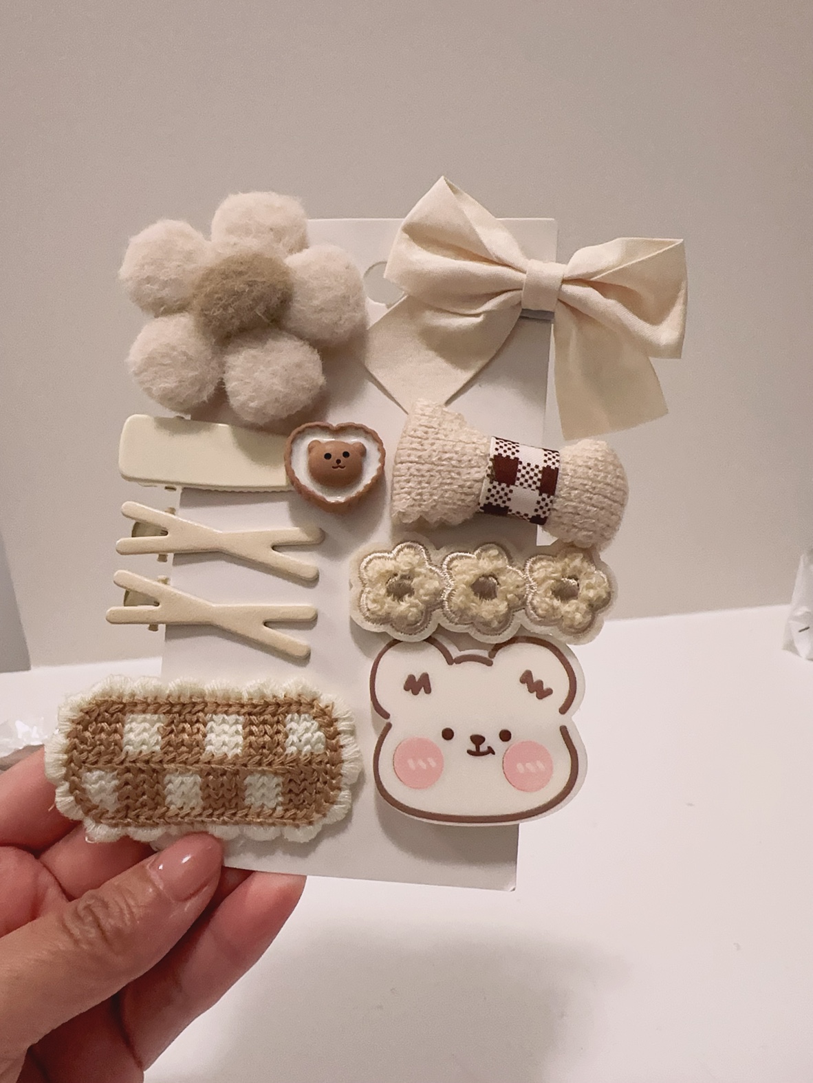 Hair Clips, 8pc a set