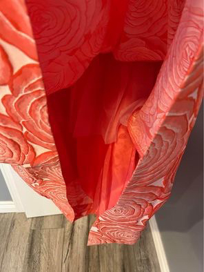 Gorgeous Rubber Ducky Floral Rose Ball Gown image indicator(3)