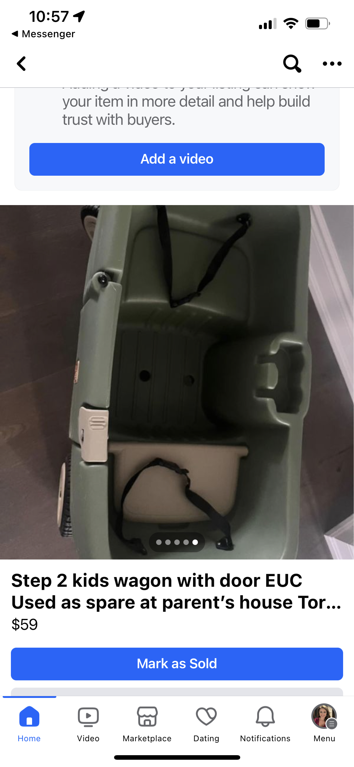 Step 2 kids wagon exc cond Ret $150 image indicator(4)