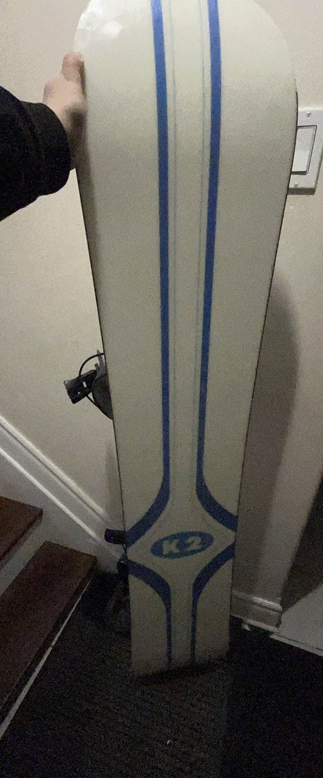 K2 snowboard with quick flow bindings - photo 2
