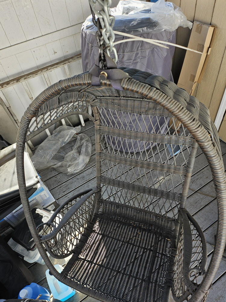 Backyard Chairs one swing and a Bench - photo 3