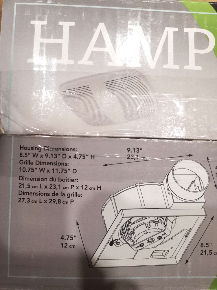 Hampton bay ventilation fan - photo 5
