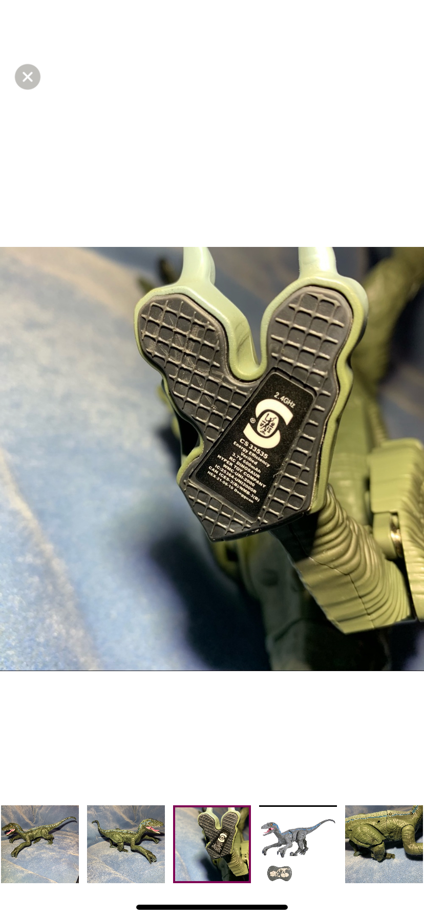 🥕Velociraptor RC for parts-SM180 remote control dinosauria image indicator(5)