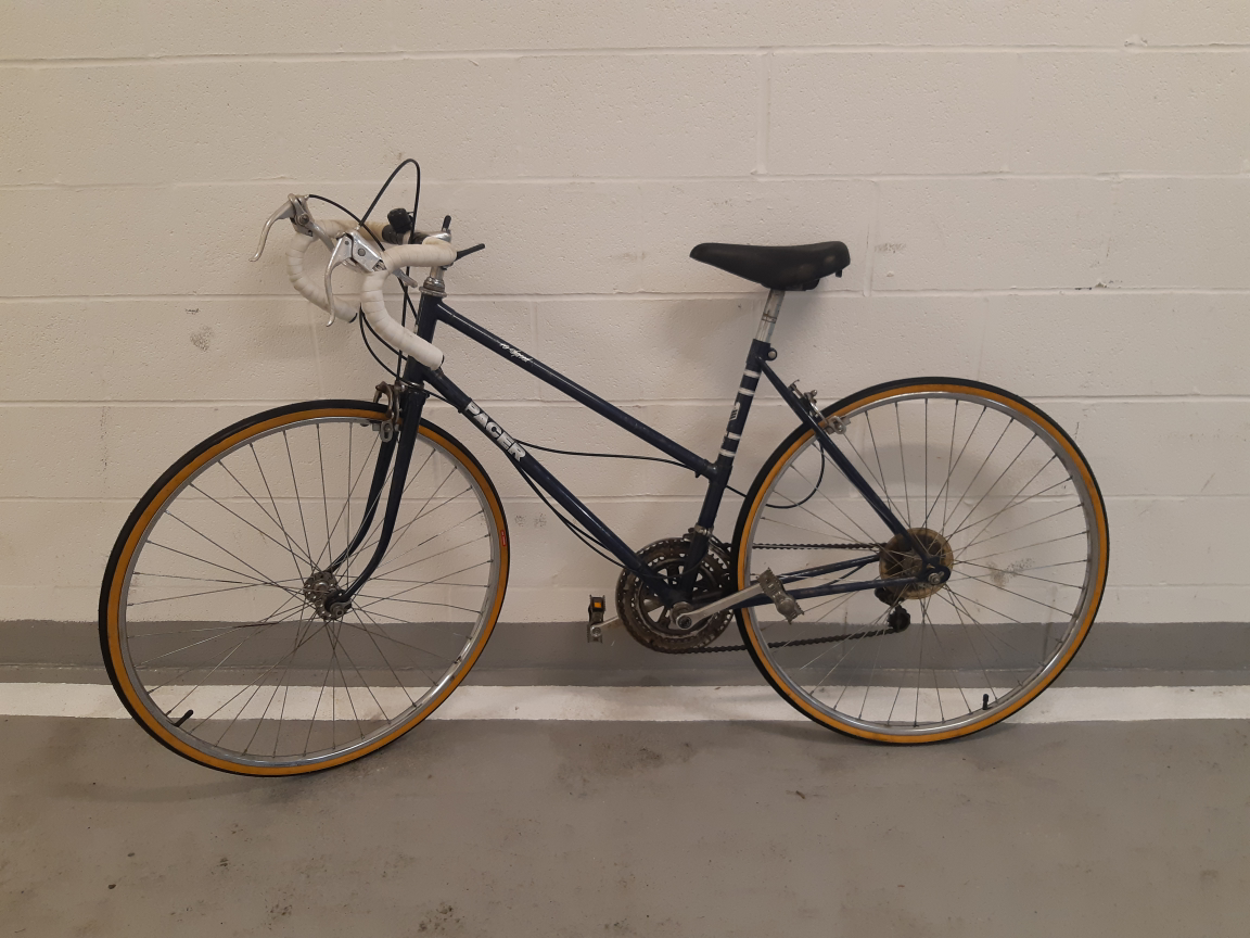 Pacer Vintage road bike, step-through frame, size 53"