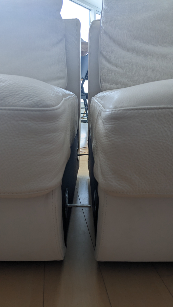 White Leather Couch image indicator(10)