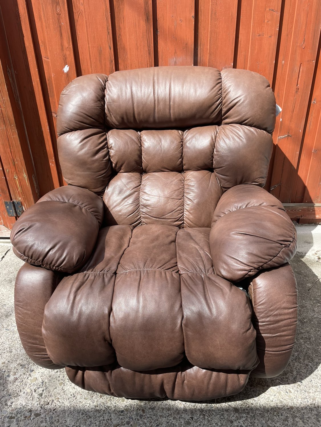 Leather Recliner Chair